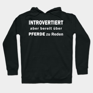 Männer Reiten Jungs Pferde Hobby Geschenk Hoodie